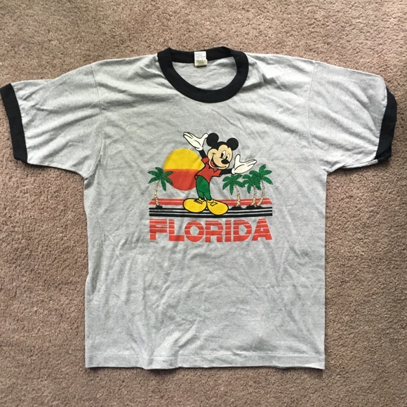 Vintage Mickey Mouse Florida T-shirt - Picture 2 of 5